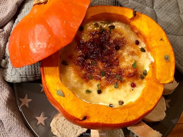 Köstlicher Kürbis mit Bergkäse - mamaskiste.de